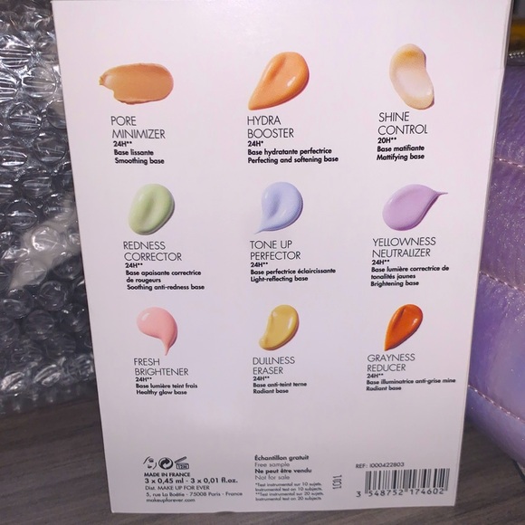 Makeup Forever Primer Samples - Bundle of 5 - Picture 4 of 4